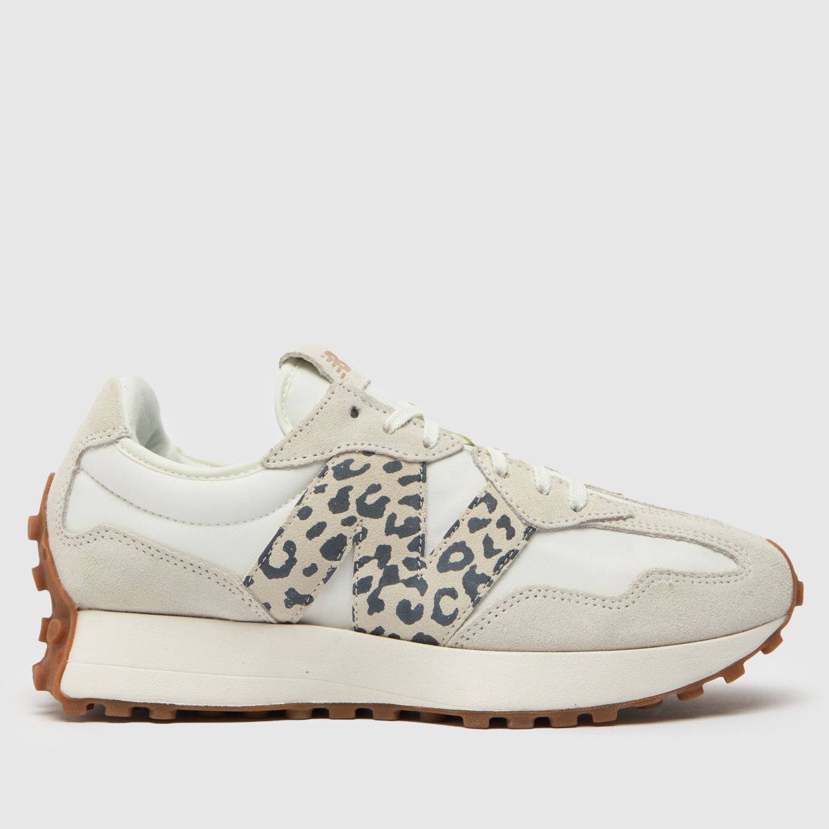New Balance Womens 327 Trainers, Cream, Size 5, Women