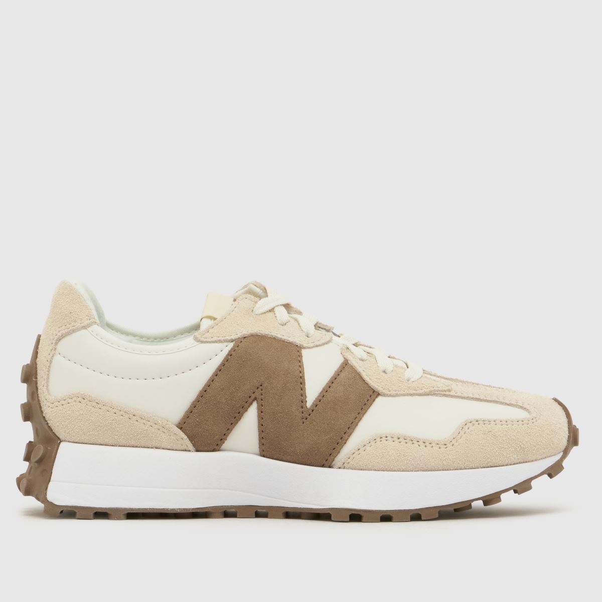 New Balance 327 Trainers in Beige & Brown