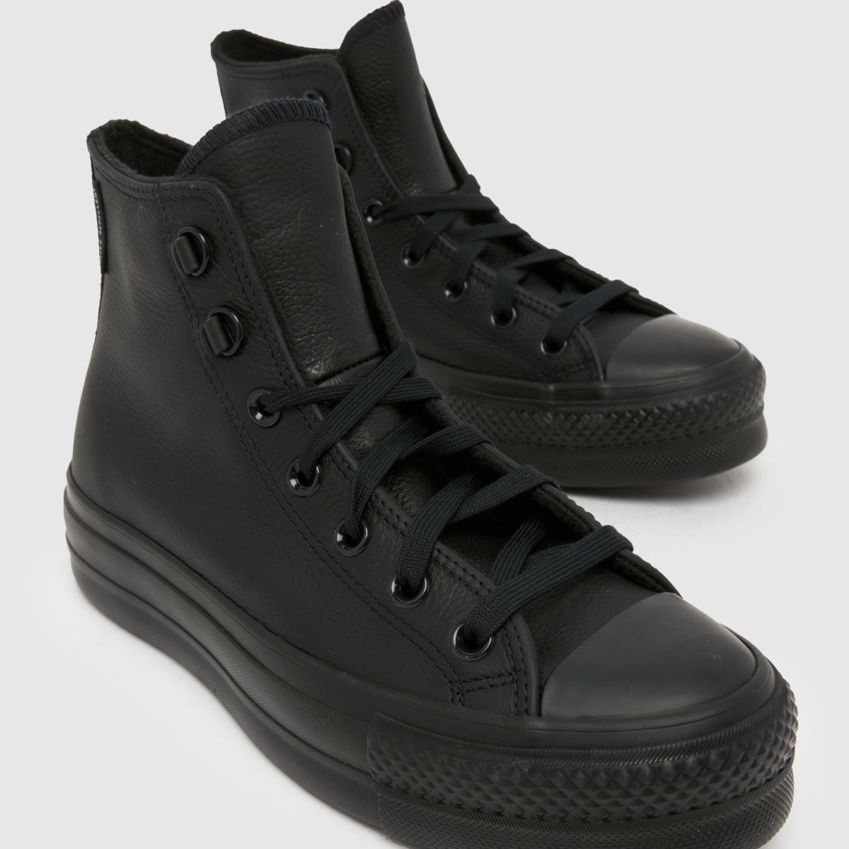 Damen Converse Schwarz All Star Lift Hi Sneaker Converse All Star Lift Hi 4