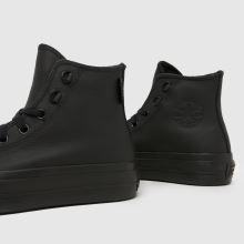 Damen Converse Schwarz All Star Lift Hi Sneaker Converse All Star Lift Hi,4 von 4