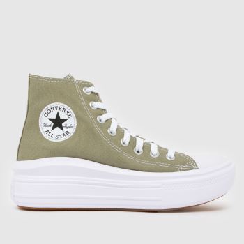 Converse Khaki All Star Move Womens Trainers