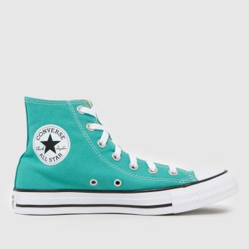 Converse Turquoise Cons Ctas Hi Womens Trainers
