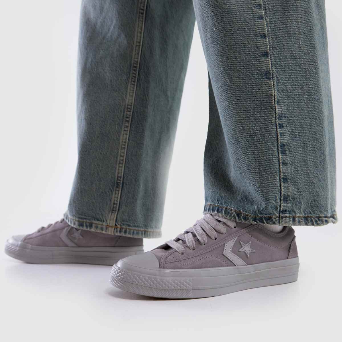 Damen Converse Grau Star Player 76 Sneaker Converse Star Player 76 8