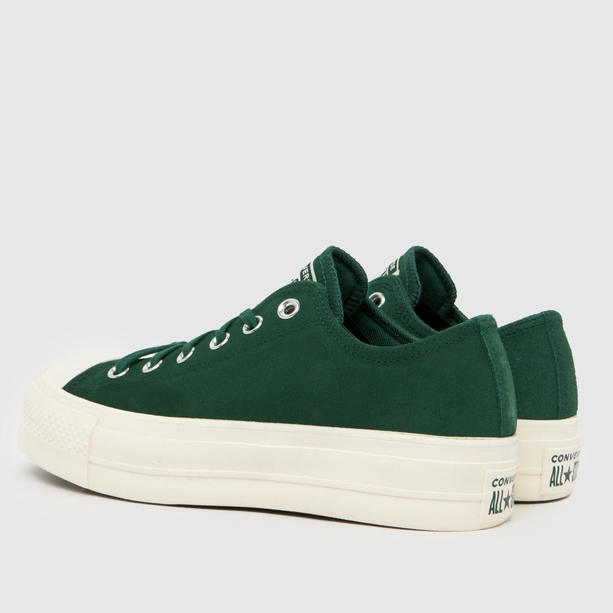 Converse All Star Lift Ox in Green Converse All Star Lift Ox 7
