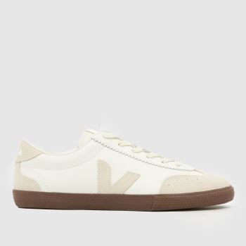 VEJA Beige Volley Womens Trainers