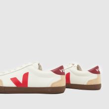 VEJA Volley in White & Red VEJA Volley,4 of 4