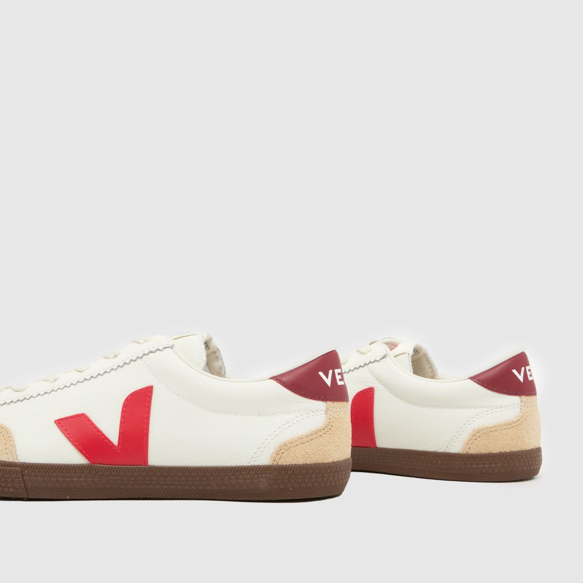 VEJA Volley in White & Red VEJA Volley 7