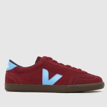 VEJA Volley in Burgundy VEJA Volley,1 of 4