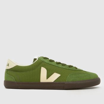VEJA Khaki Volley Womens Trainers