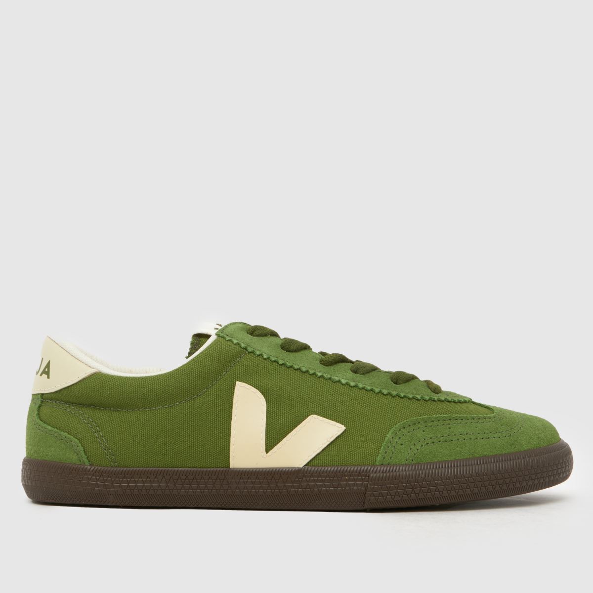 VEJA Volley Trainers in Khaki
