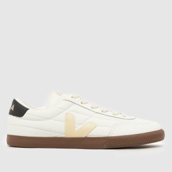 VEJA White & Black Panenka Womens Trainers