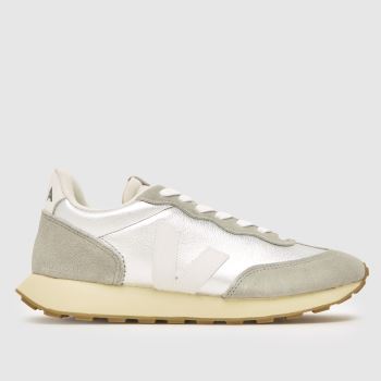 VEJA Silver Multi Rio Branco II Womens Trainers