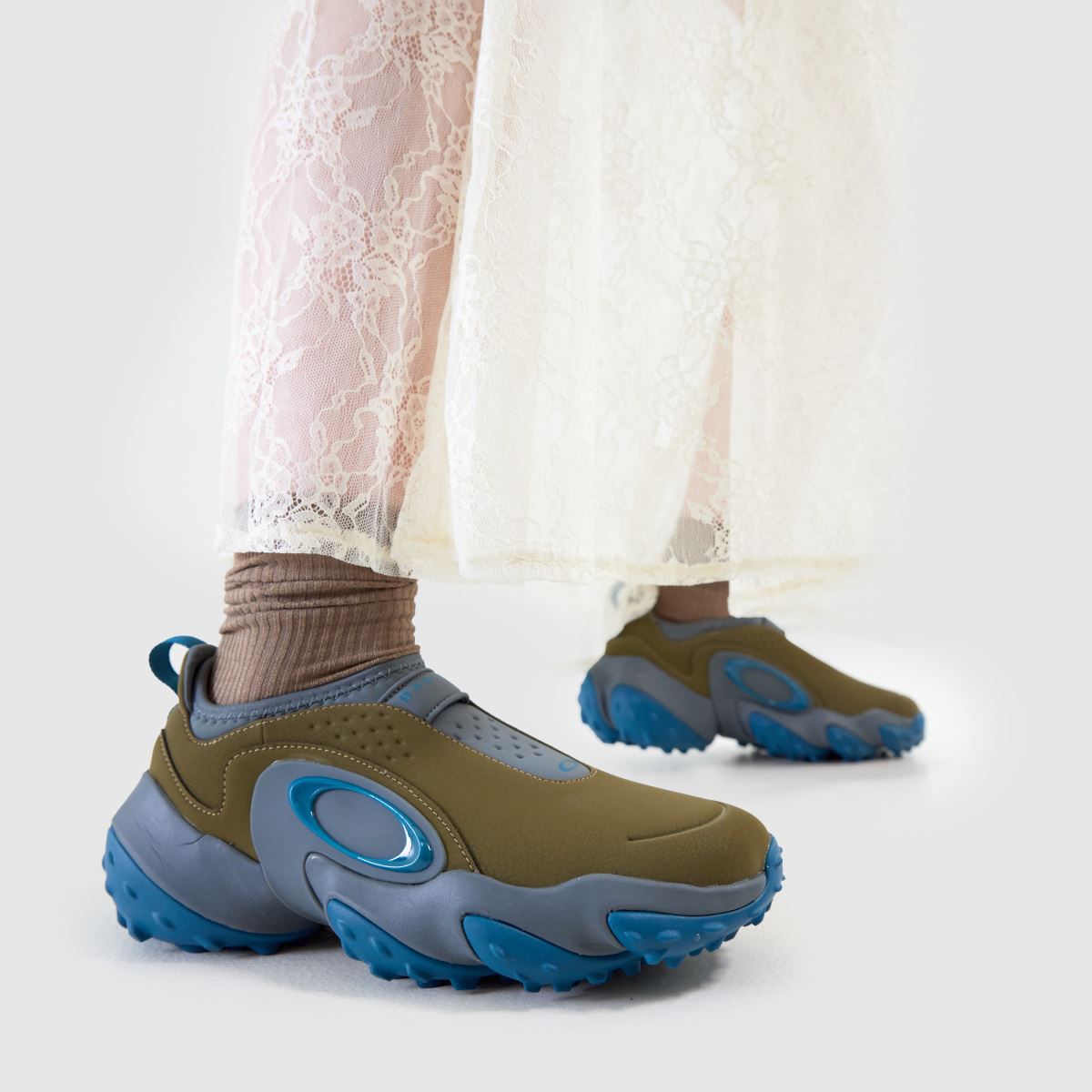 Womens Green Multi Oakley Edge Icon Trainers | schuh