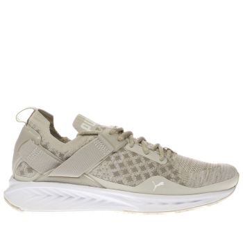 puma beige ignite evoknit lo trainers puma beige ignite evoknit lo trainers