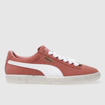 puma suede coral