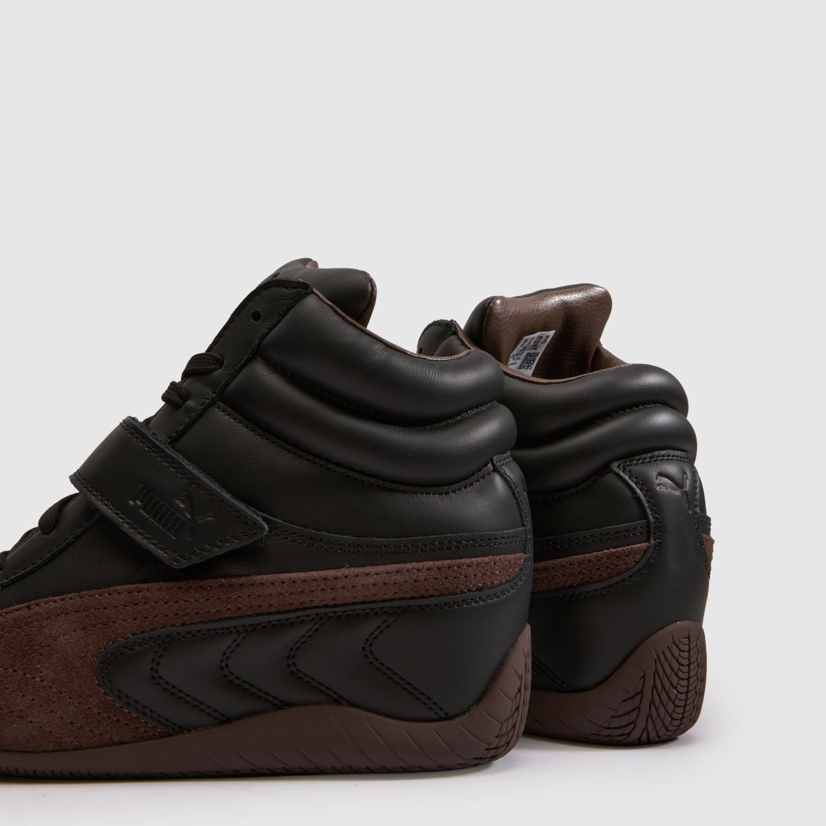 PUMA Speedcat Wedge in Black & Brown PUMA Speedcat Wedge 7
