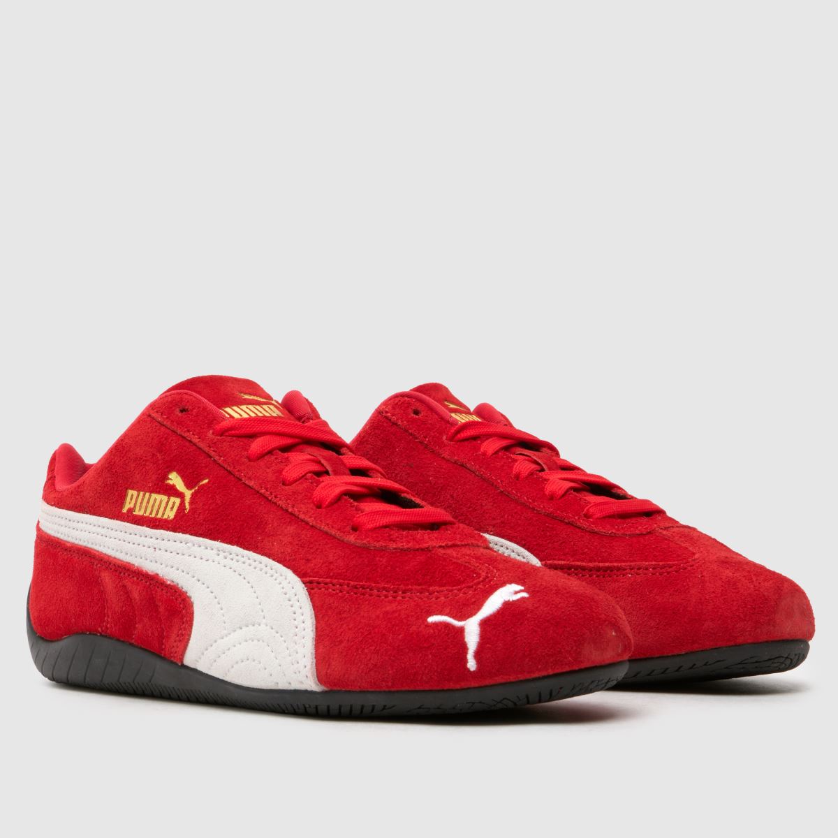 PUMA Speedcat in White & Red puma PUMA Speedcat in White & Red 3