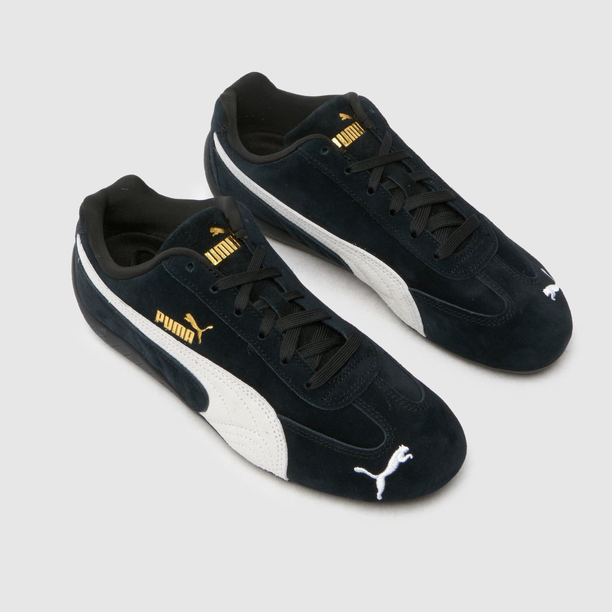 PUMA Speedcat in Black & White PUMA Speedcat 4