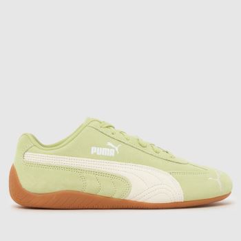 PUMA Light Green Speedcat Womens Trainers