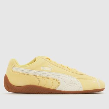 PUMA Yellow Speedcat Womens Trainers