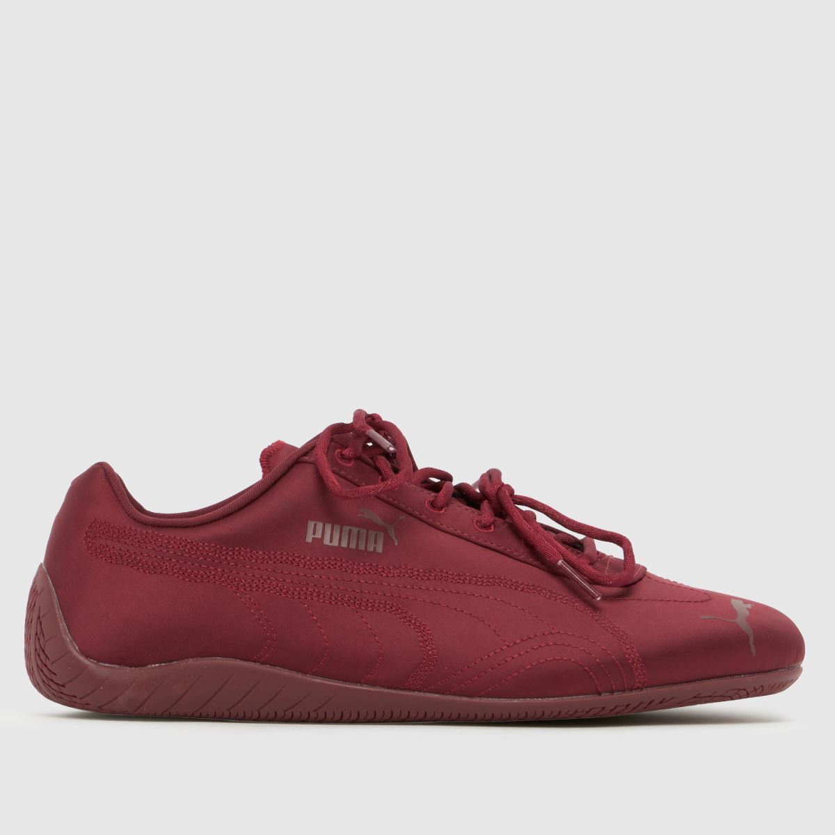 PUMA Speedcat Trainers in Burgundy