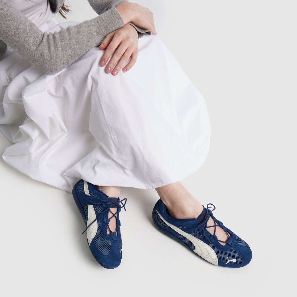 Womens Navy PUMA Speedcat Go Trainers | schuh