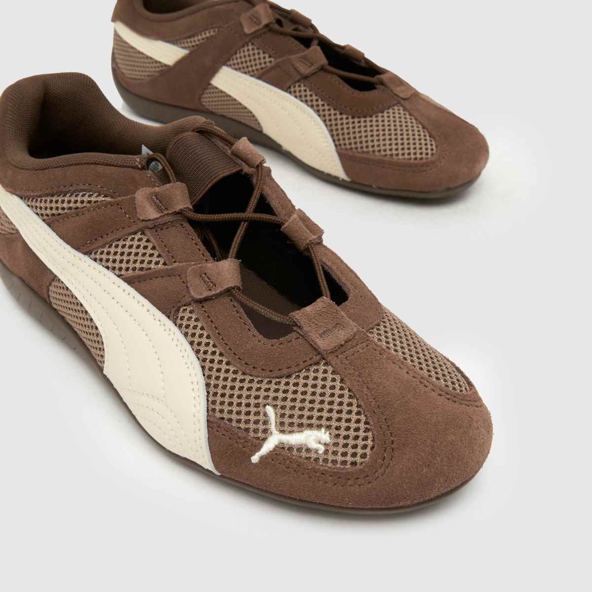 Womens Brown PUMA Speedcat Go Trainers | schuh