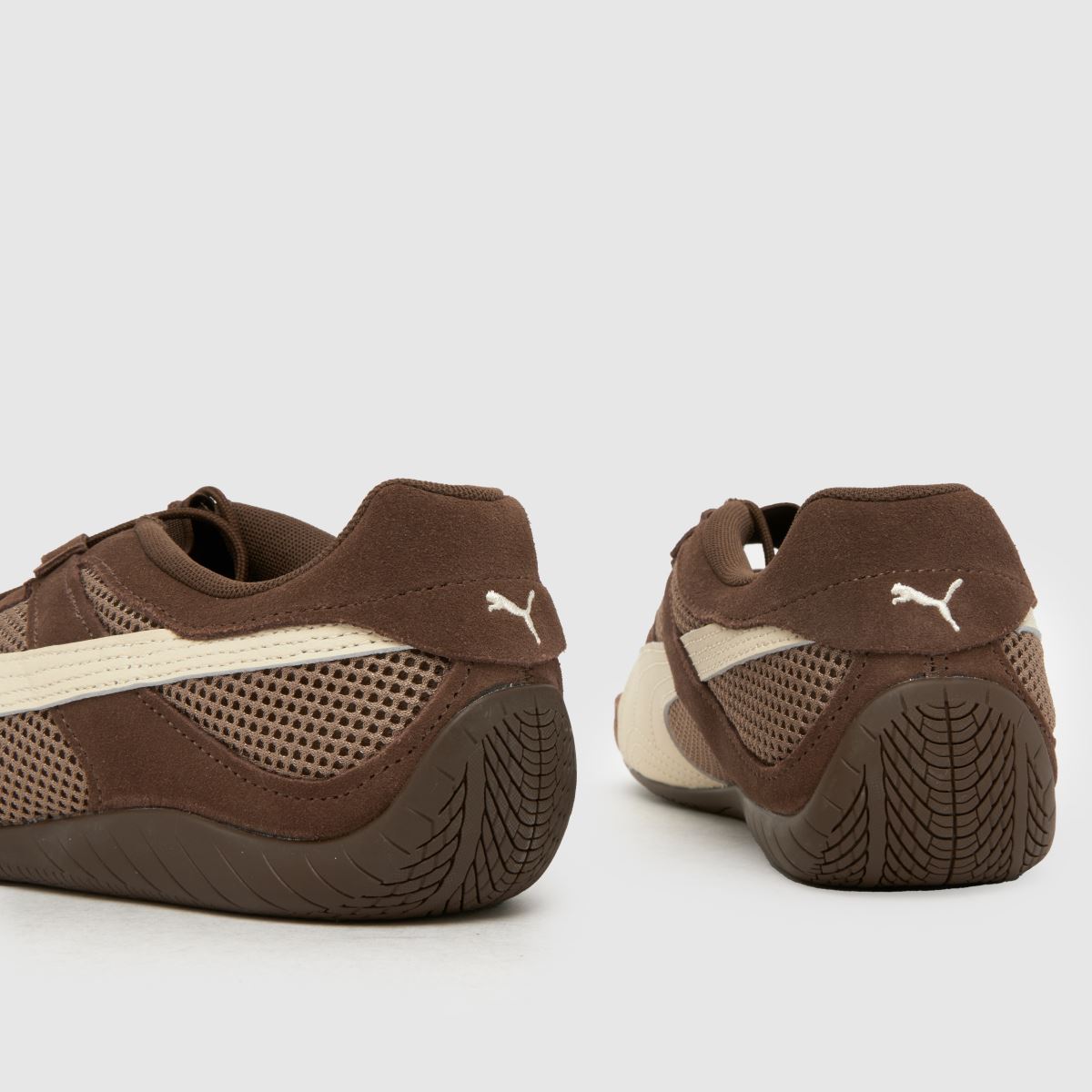 Womens Brown PUMA Speedcat Go Trainers | schuh