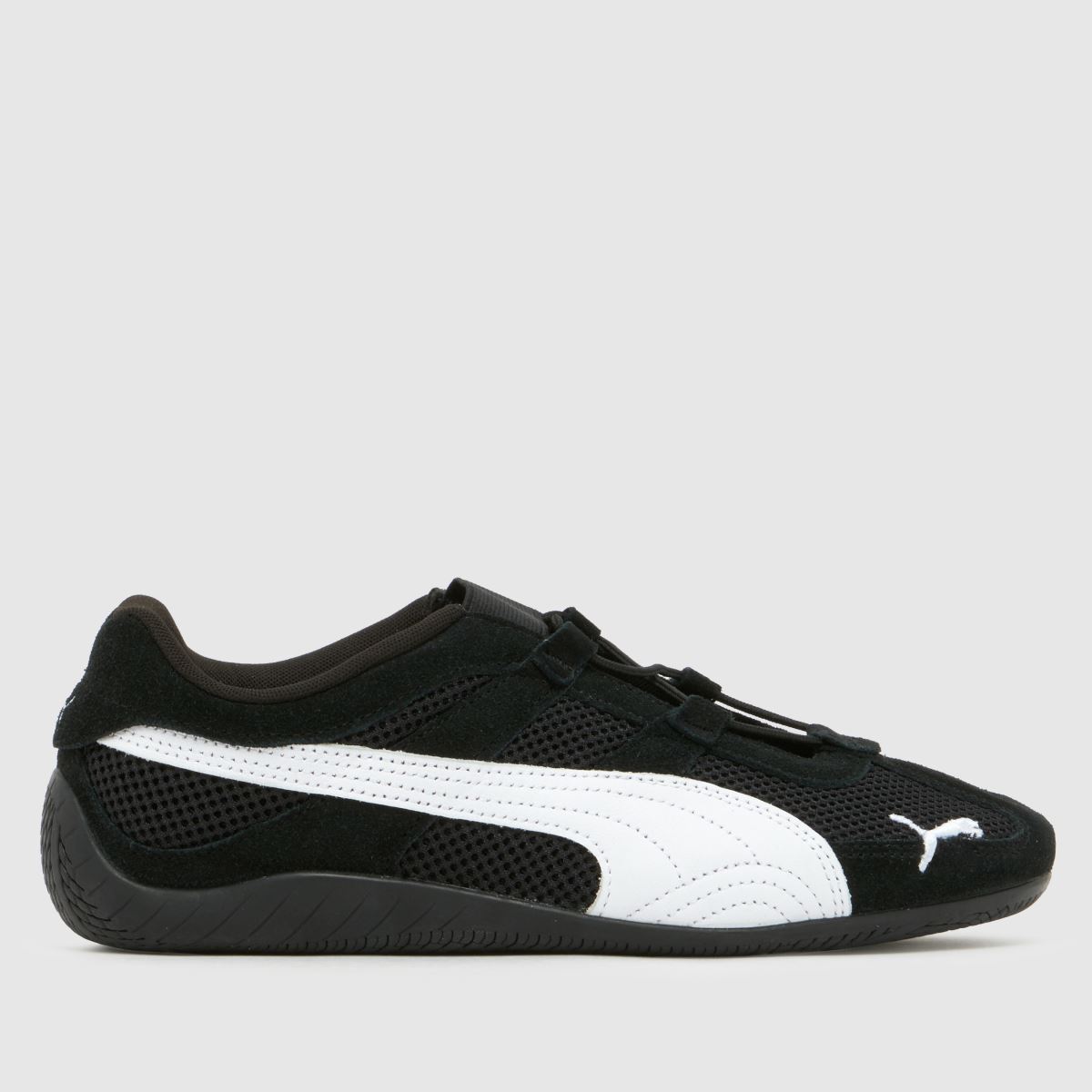 PUMA Speedcat Go Trainers in Black & White