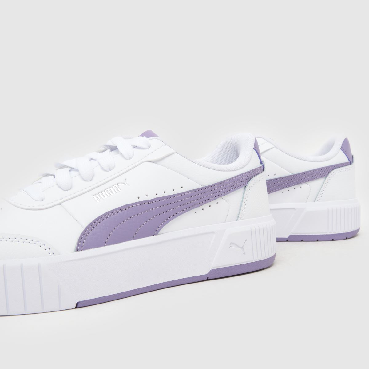 PUMA Carina Mia in White & Purple PUMA Carina Mia 4