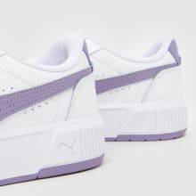 PUMA Carina Mia in White & Purple PUMA Carina Mia,4 of 4
