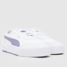 PUMA Carina Mia in White & Purple PUMA Carina Mia,2 of 4