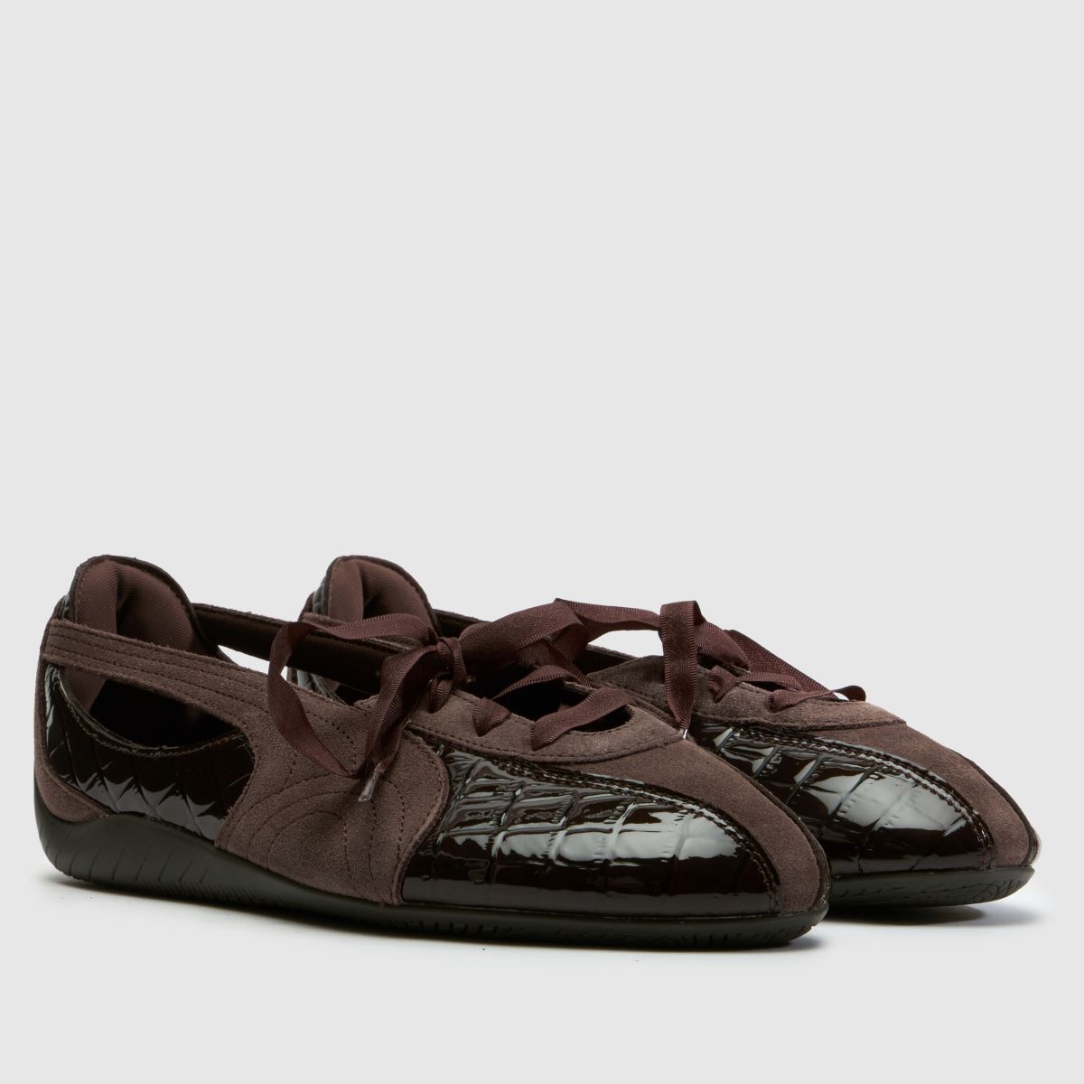 PUMA Speedcat Ballet in Dark Brown PUMA Speedcat Ballet 3