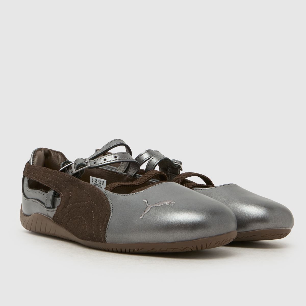 PUMA Speedcat Ballet in Brown & Grey PUMA Speedcat Ballet 3