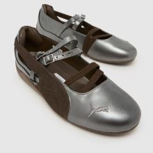 PUMA Speedcat Ballet in Brown & Grey PUMA Speedcat Ballet,3 of 4