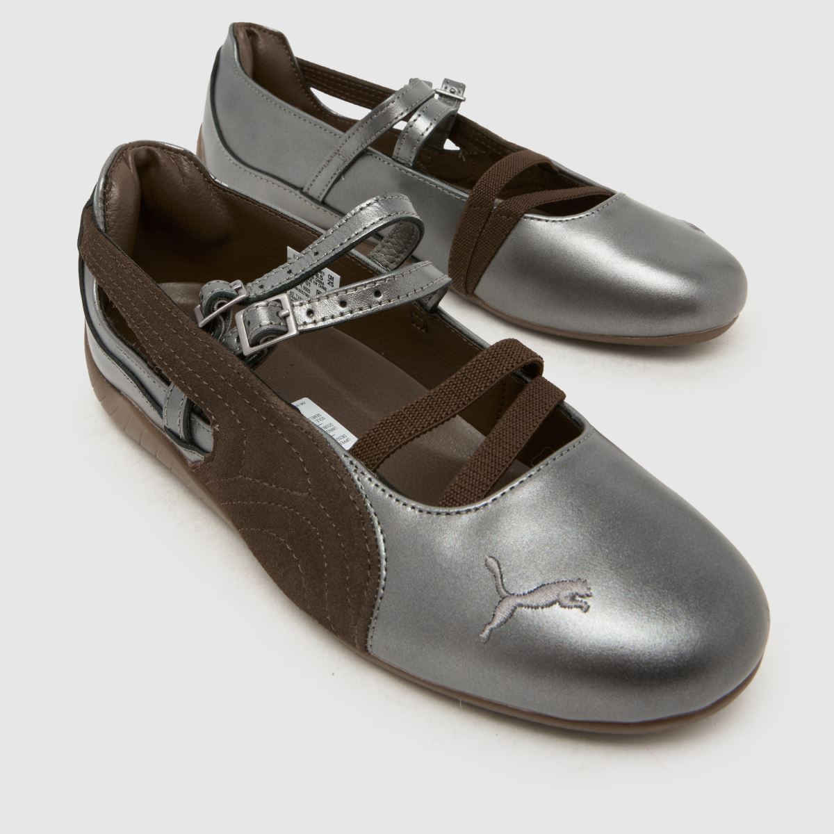 PUMA Speedcat Ballet in Brown & Grey PUMA Speedcat Ballet 4