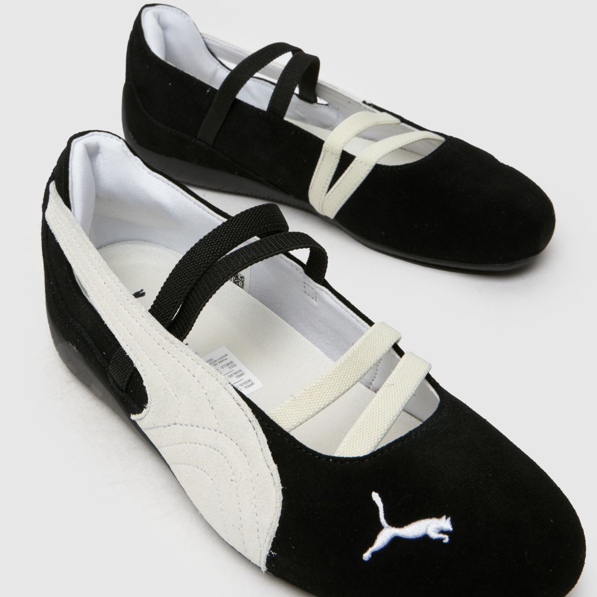 PUMA Speedcat Ballet in Black & White PUMA Speedcat Ballet 4