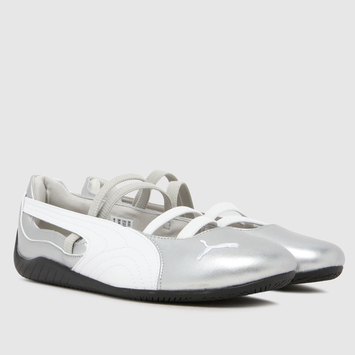 Damen Silber PUMA Speedcat Ballet Sneaker schuh