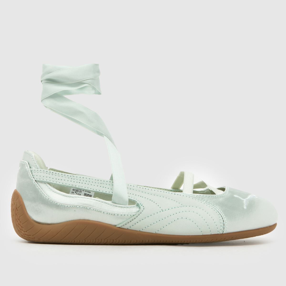 PUMA Speedcat Ballet Trainers in Light Green