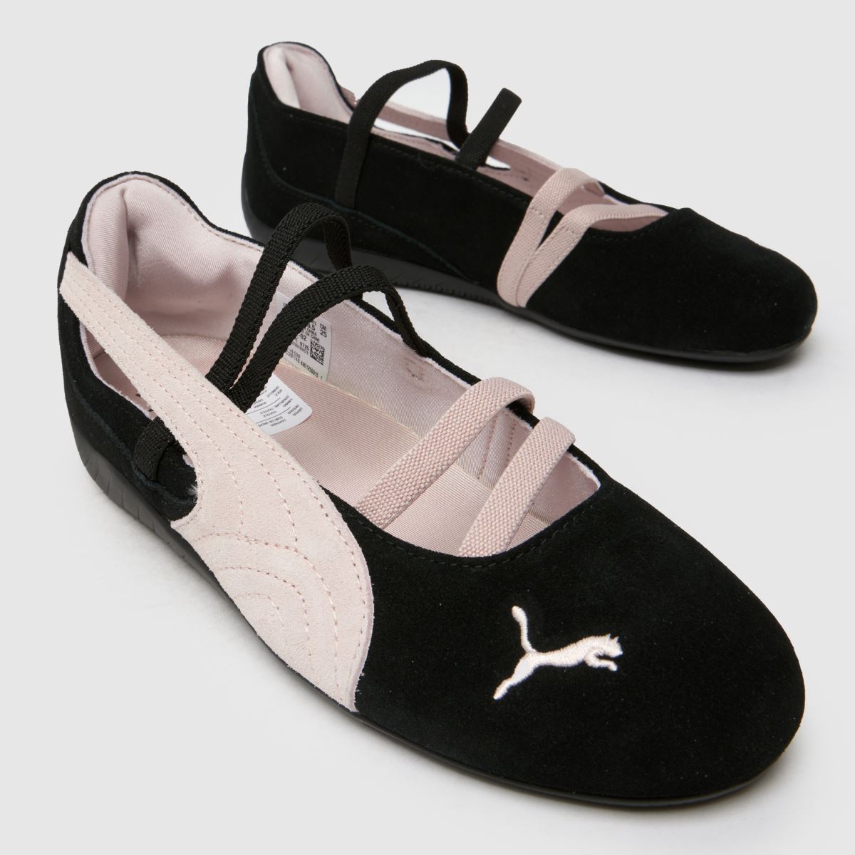 PUMA Speedcat Ballet in Black & pink puma Speedcat Ballet 4