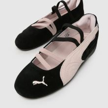 PUMA Speedcat Ballet in Black & pink puma Speedcat Ballet,4 of 4