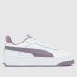 White & Purple