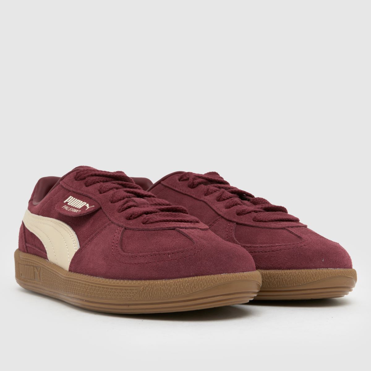 PUMA Palermo in Burgundy puma Palermo 3