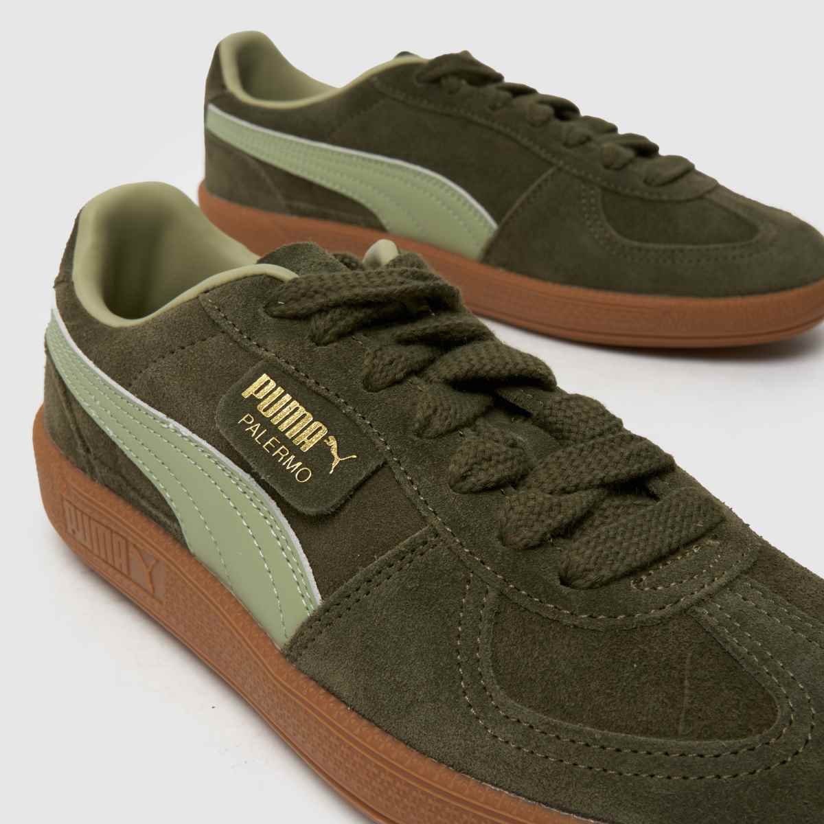 PUMA Palermo in Khaki PUMA Palermo 4