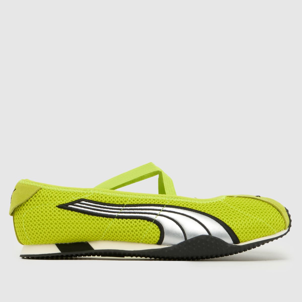 PUMA H-Street Ballet Trainers in Lime