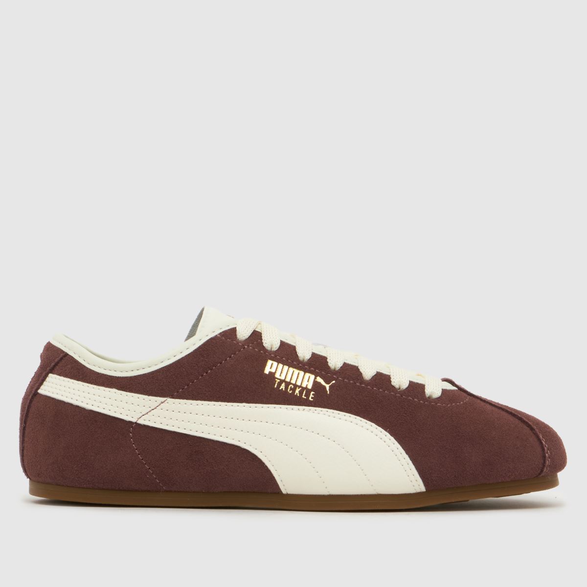 PUMA Tackle Trainers in Burgundy