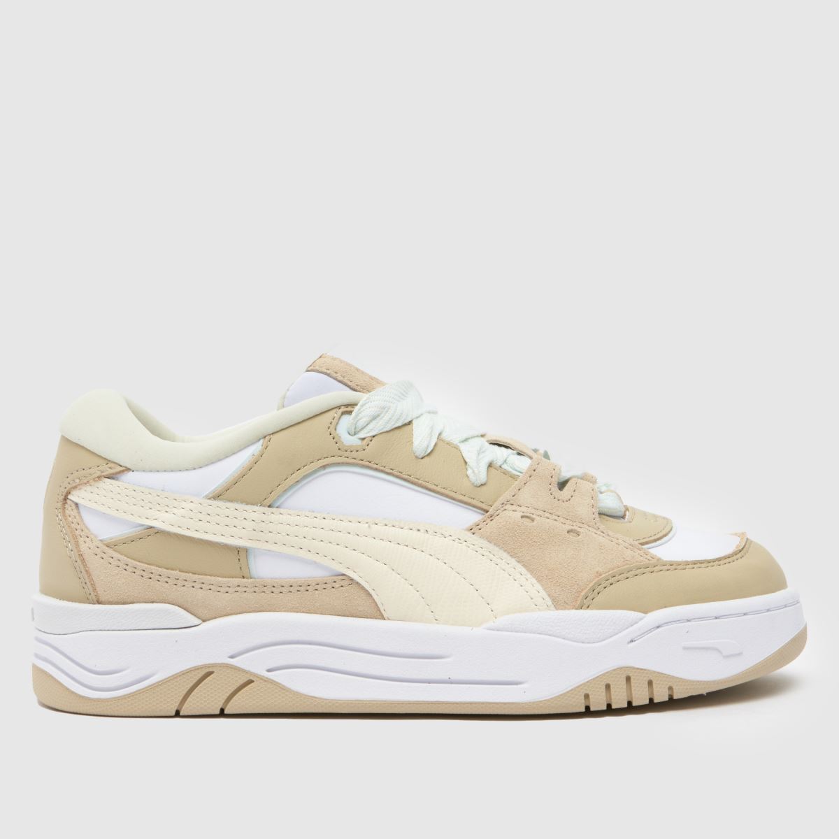Womens Beige Multi PUMA 180 Trainers Schuh Womens Beige Multi PUMA 180 Trainers Schuh