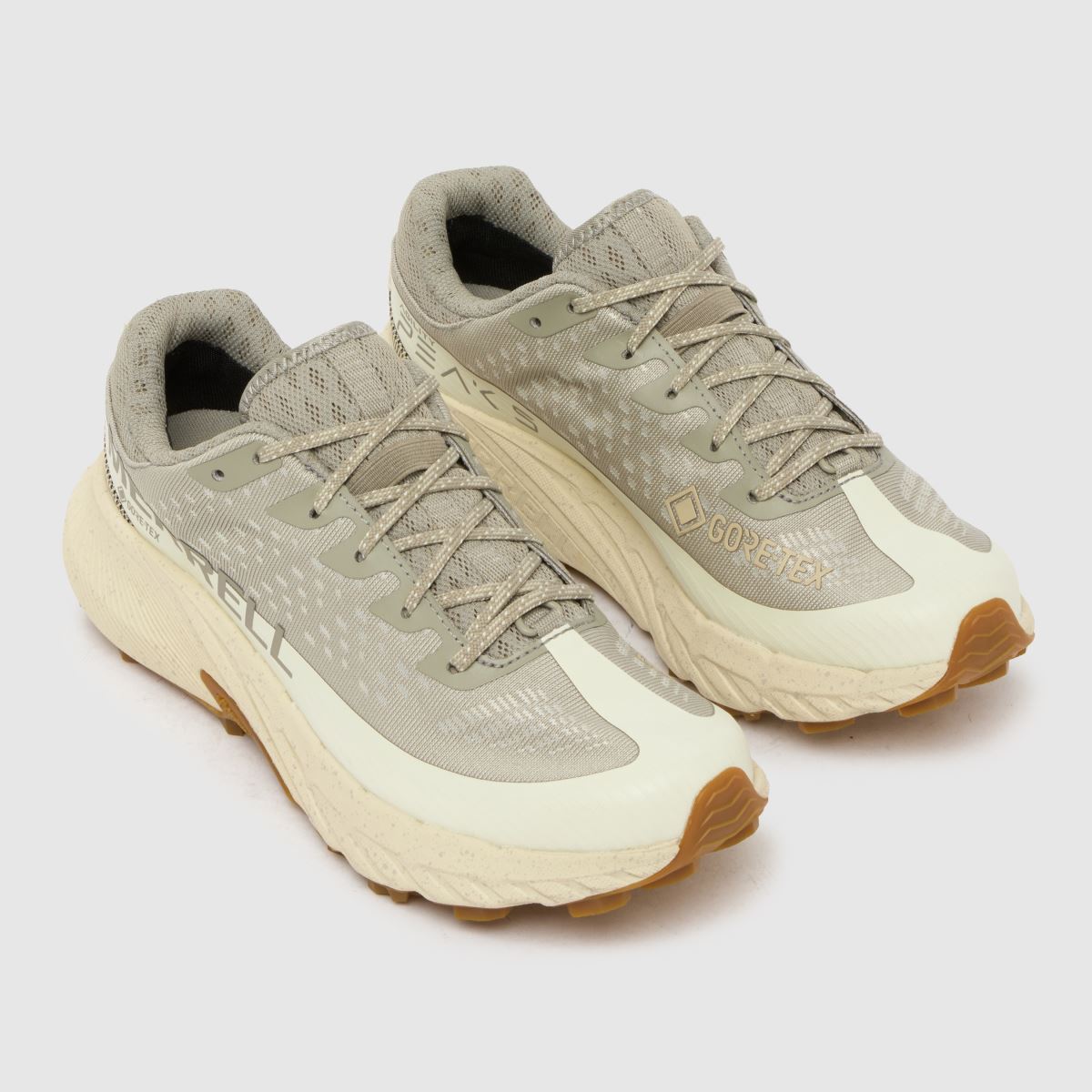 Merrell Agility Peak 5 Gore-Tex in Khaki Merrell Agility Peak 5 Gore-Tex 4