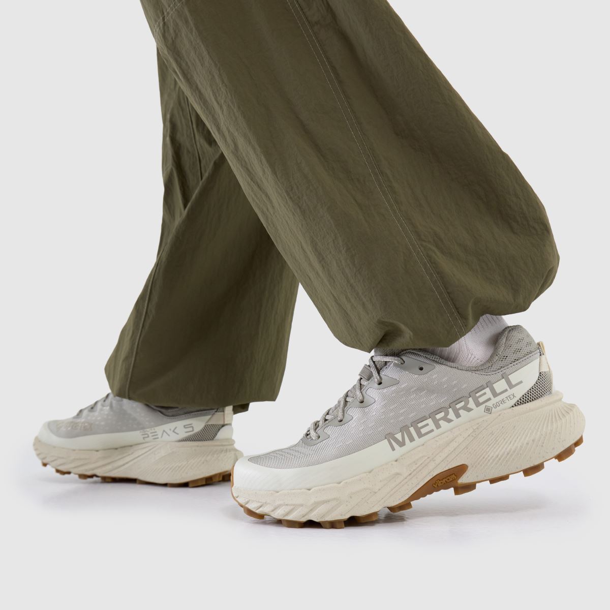 Merrell Agility Peak 5 Gore-Tex in Khaki Merrell Agility Peak 5 Gore-Tex 8
