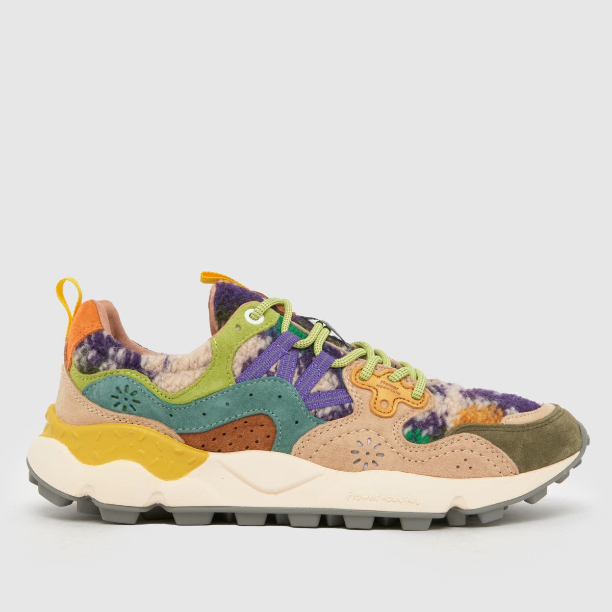 FLOWER MOUNTAIN Yamano 3 Trainers in Blue Multi